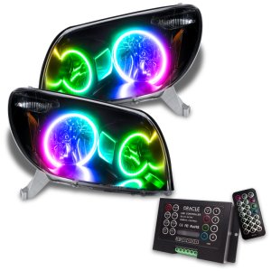 Toyota 4-Runner Headlight Assembly - ORACLE Lighting - ColorSHIFT 2.0 - Black - `03-`05